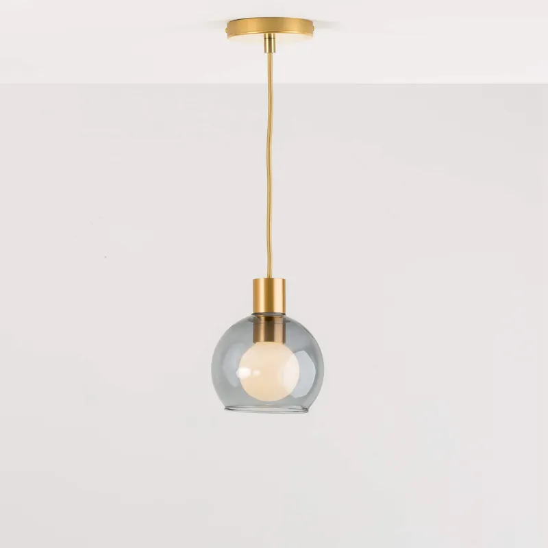 AiO 6in Globe Ceiling Pendant — Color Cord Company LED Pendant Lights  