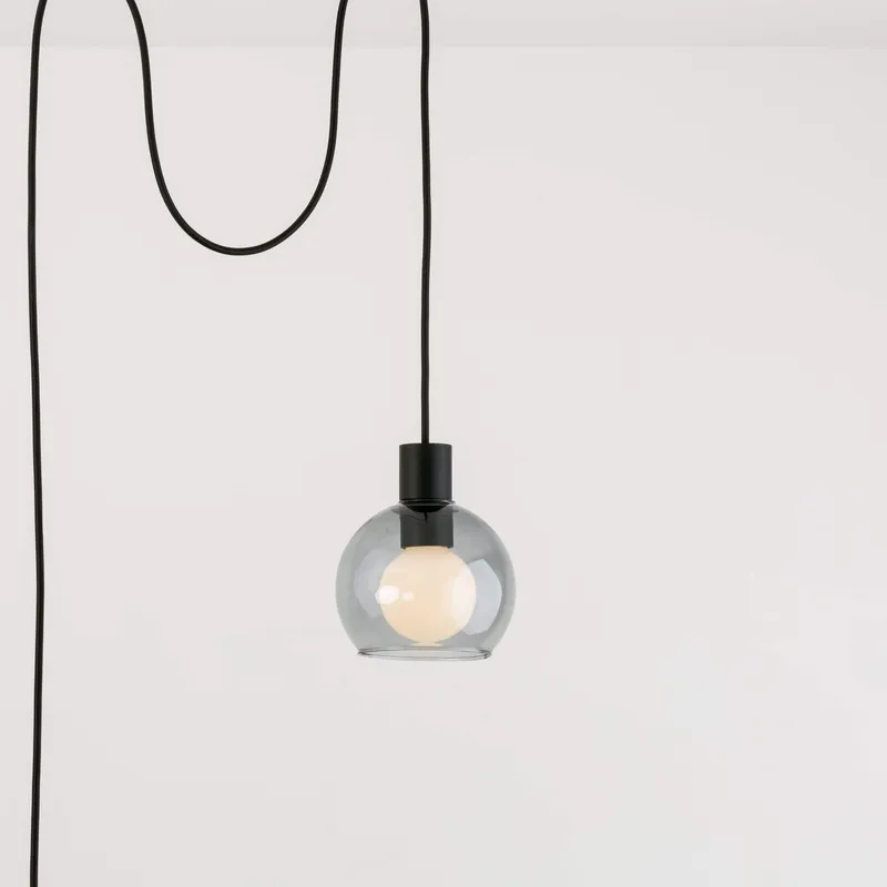 AiO 6in Globe Plug-In Pendant — Color Cord Company LED Pendant Lights  