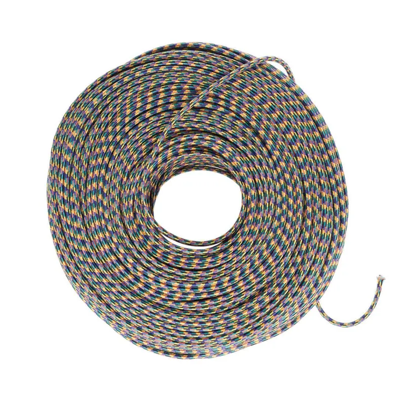 DIY Fabric Wire by the Foot - Ouray Multi — Color Cord Company LED General Lighting  