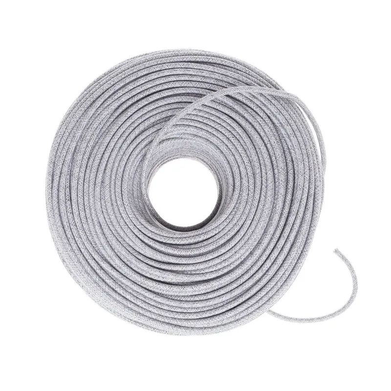 DIY Fabric Wire by the Foot - Pebble Tweed (Cotton Blend) — Color Cord Company LED General Lighting  