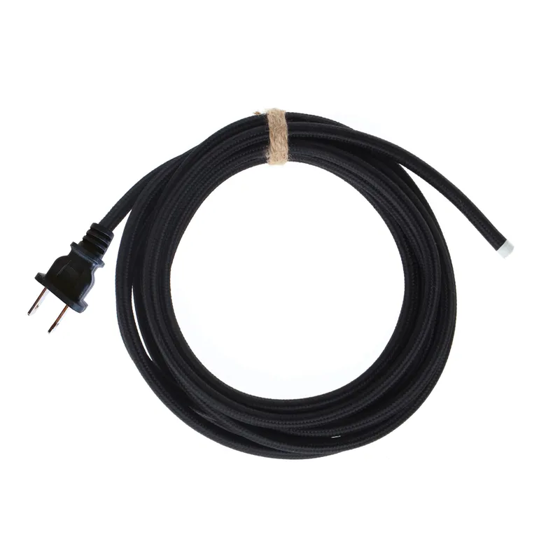 Customize: 2-Prong Power Cord Whip — Color Cord Company LED General Lighting  