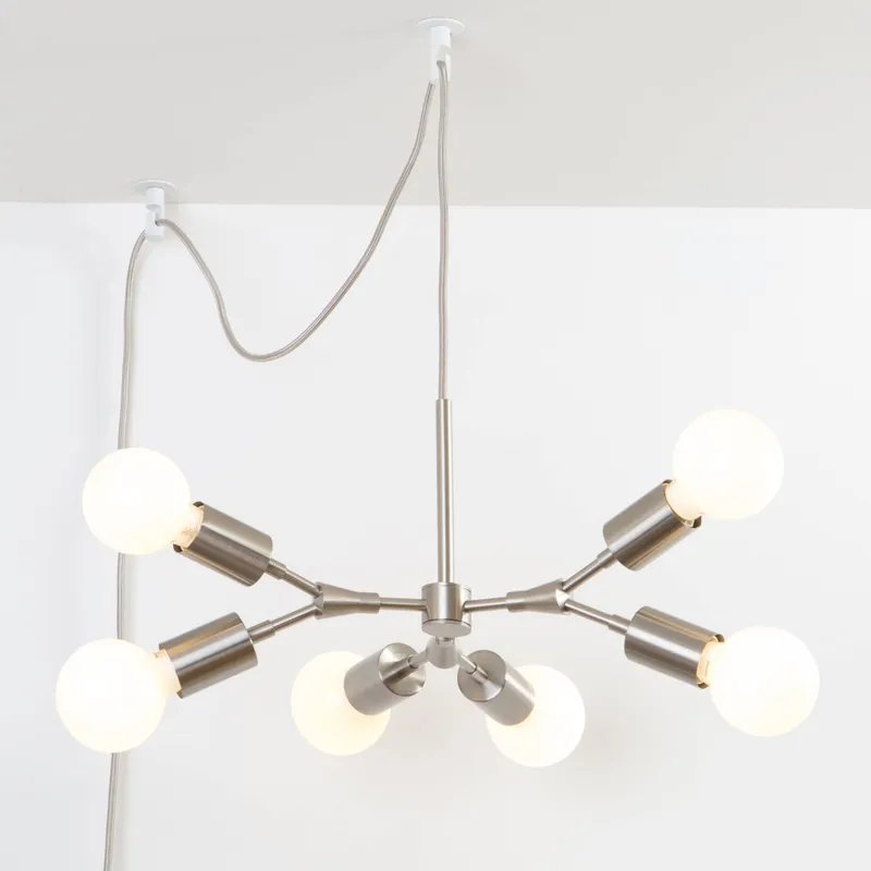 Widget Trio Plug-In Pendant — Color Cord Company LED Pendant Lights  