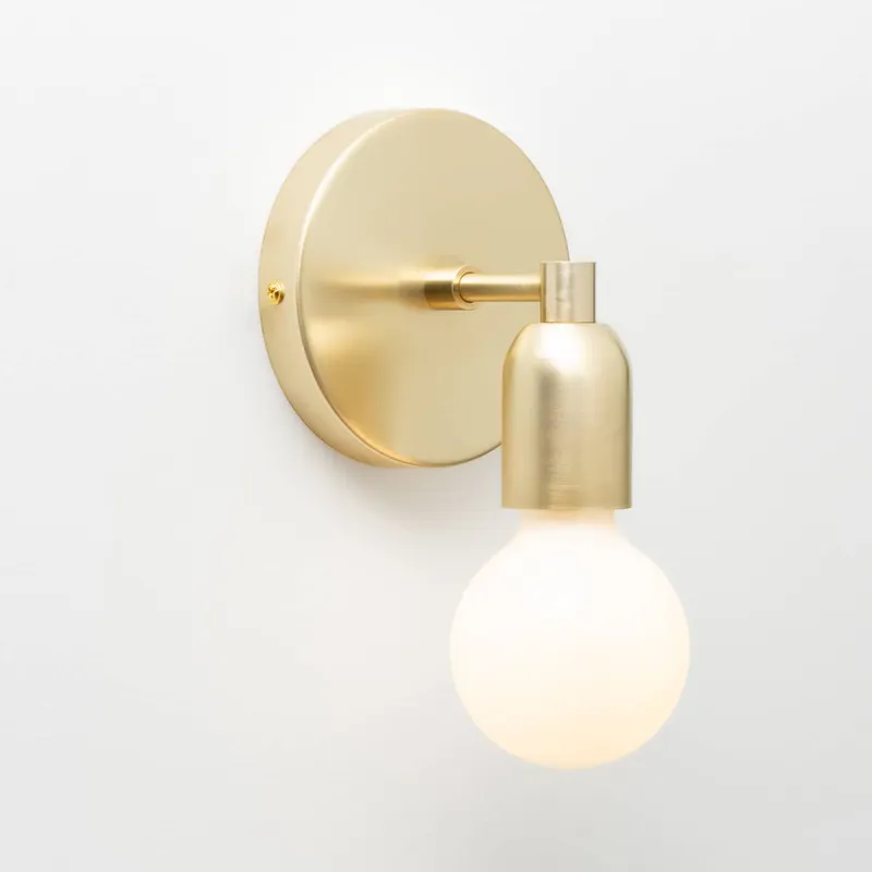 Junction Mini Solo Sconce — Color Cord Company LED Wall Lights  