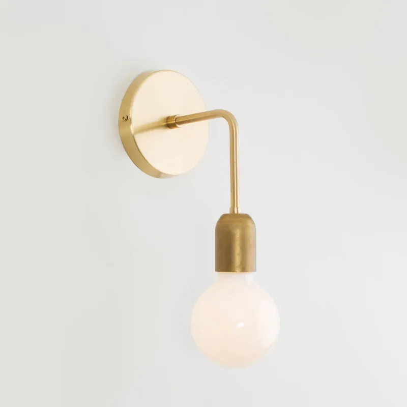 Bend Solo Sconce — Color Cord Company LED Wall Lights  