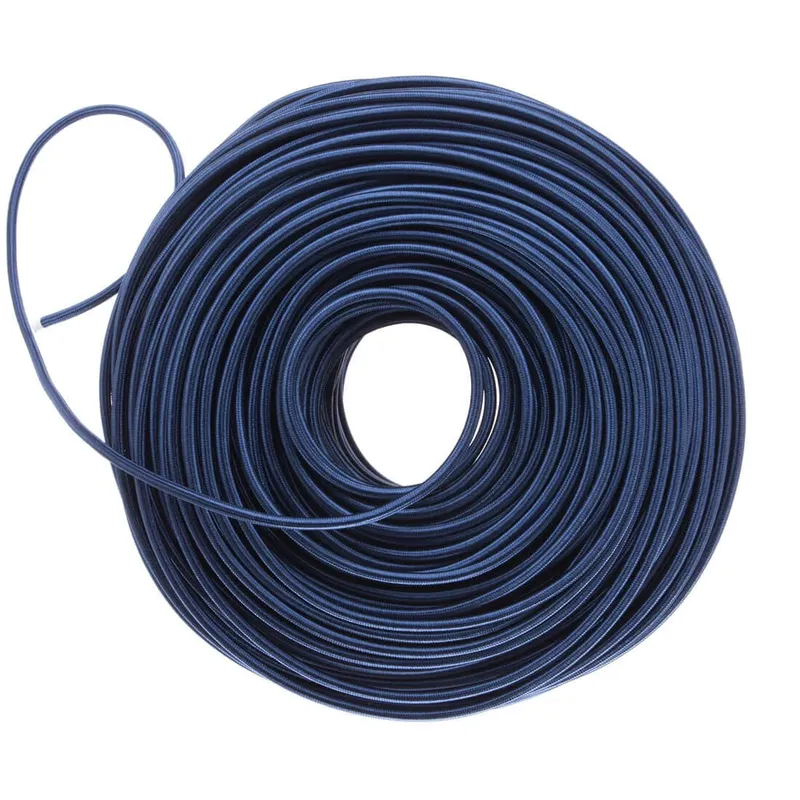 DIY Fabric Wire by the Foot - Midnight Shine — Color Cord Company LED General Lighting  