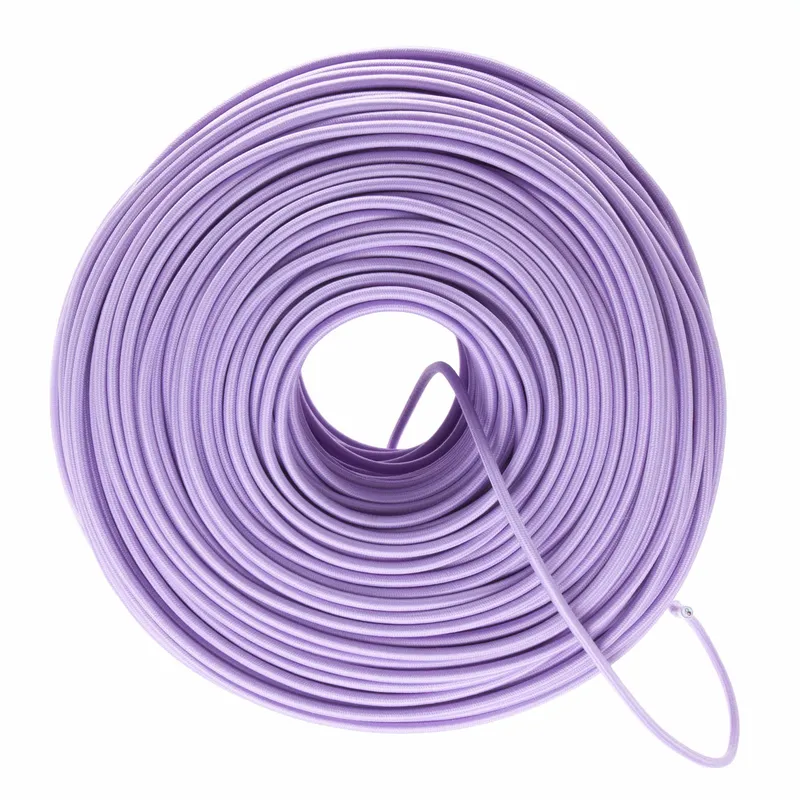 DIY Fabric Wire by the Foot - Lilac — Color Cord Company LED General Lighting  