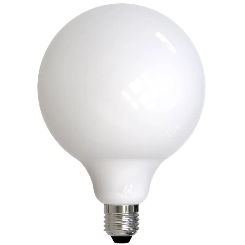 XL LED Milk Glass Bulb G40 — Color Cord Company LED Bollards & Pathway Lights 8.5W 