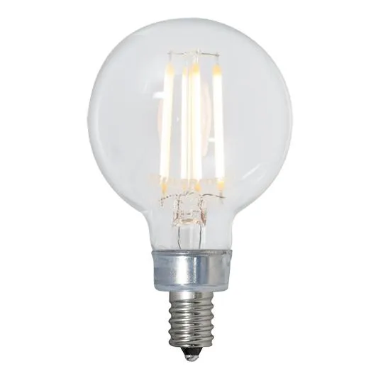LED Globe Candelabra — Color Cord Company LED Bulbs & Lamps  