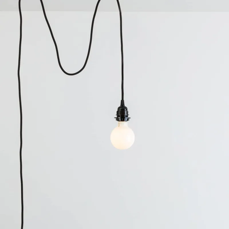 Standard Plug-In Pendant Light — Color Cord Company LED Pendant Lights  