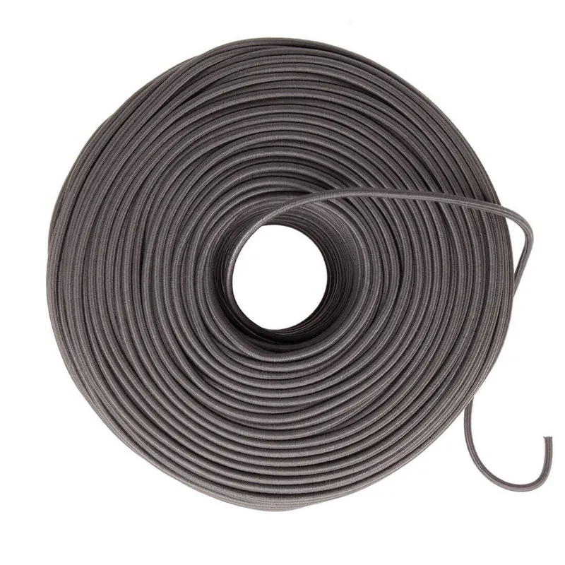 DIY Fabric Wire by the Foot - Ash (Cotton Blend) — Color Cord Company LED General Lighting  