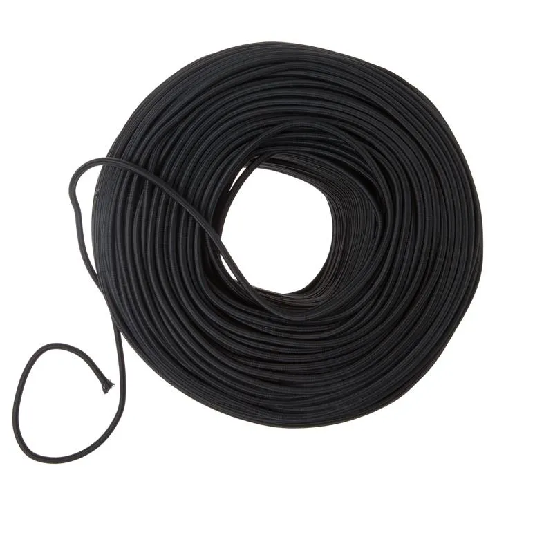 DIY Fabric Wire by the Foot - Black — Color Cord Company LED General Lighting  