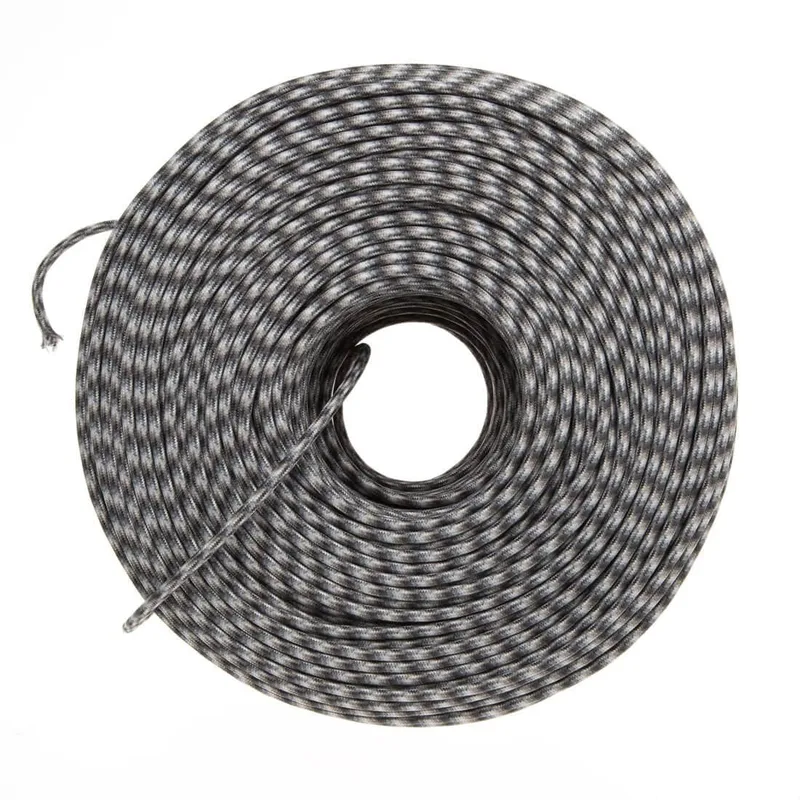 DIY Fabric Wire by the Foot - Gray Ombré — Color Cord Company LED General Lighting  