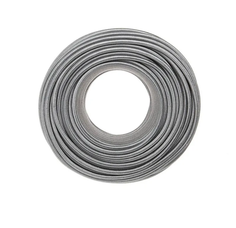 DIY Fabric Wire by the Foot - 16 g. Gunmetal — Color Cord Company LED General Lighting  