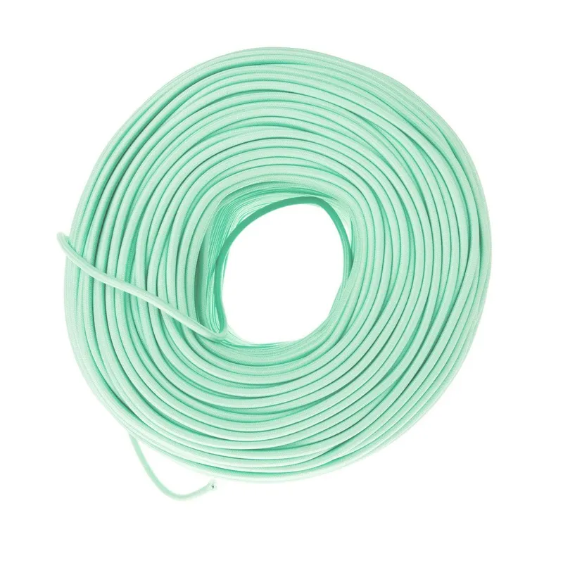 DIY Fabric Wire by the Foot - Mint Green — Color Cord Company LED General Lighting  