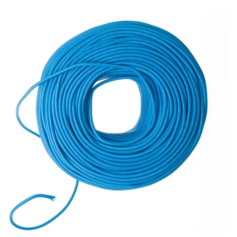 DIY Fabric Wire by the Foot - Electric Blue — Color Cord Company LED General Lighting  