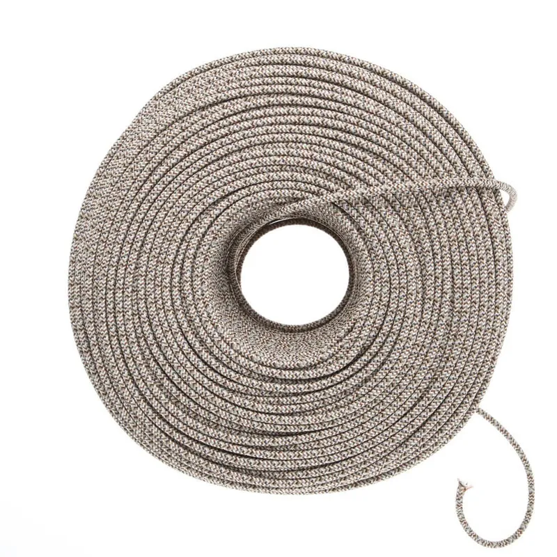 DIY Fabric Wire by the Foot - Neutral Tweed — Color Cord Company LED General Lighting  