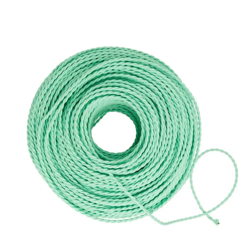 DIY Twisted Pair Wire by the Foot - Mint — Color Cord Company LED General Lighting  