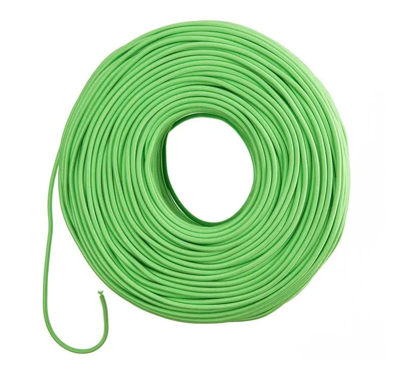 DIY Fabric Wire by the Foot - Lime Green — Color Cord Company LED General Lighting  