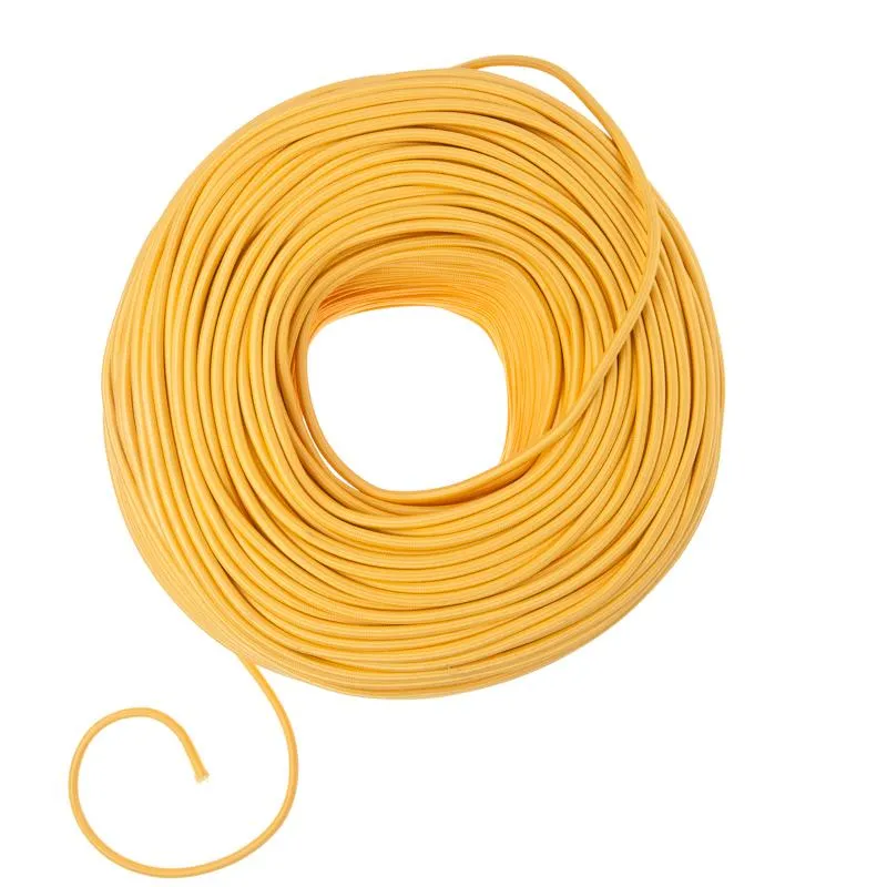 DIY Fabric Wire by the Foot - Sunshine Yellow — Color Cord Company LED General Lighting  
