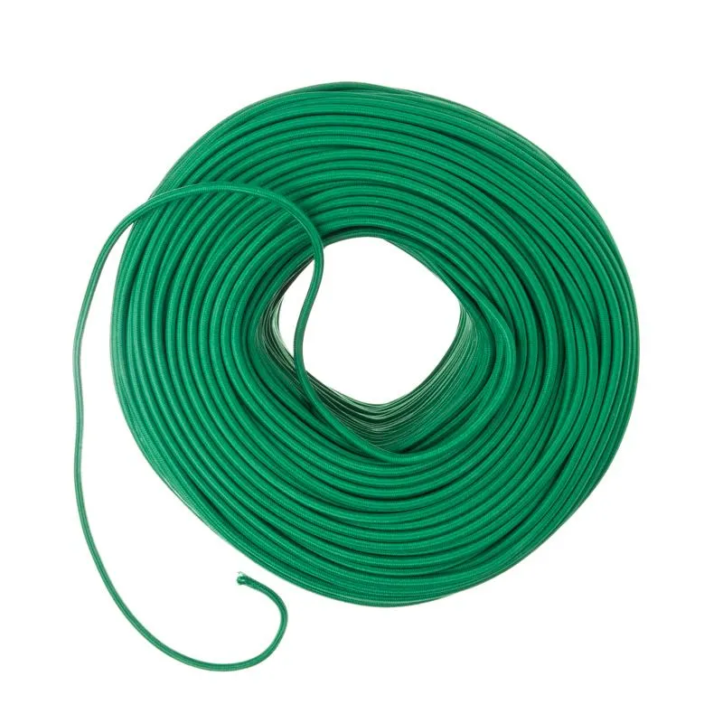 DIY Fabric Wire by the Foot - Kelly Green — Color Cord Company LED General Lighting  