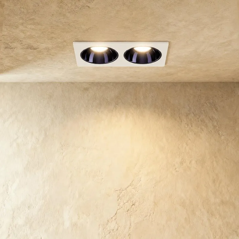 Recessed Dual Head Spotlight — Zarvo Lighting LED Downlights 7.0W 4000K