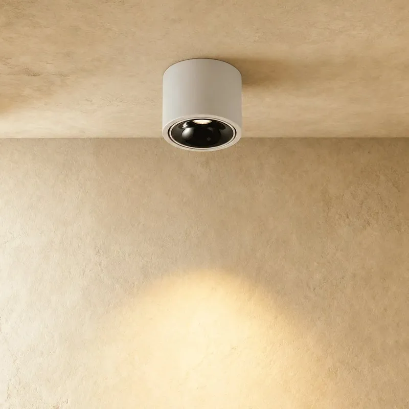 Surface Mount Adjustable LED Spotlight — Zarvo Lighting LED Downlights 7.0W 4000K