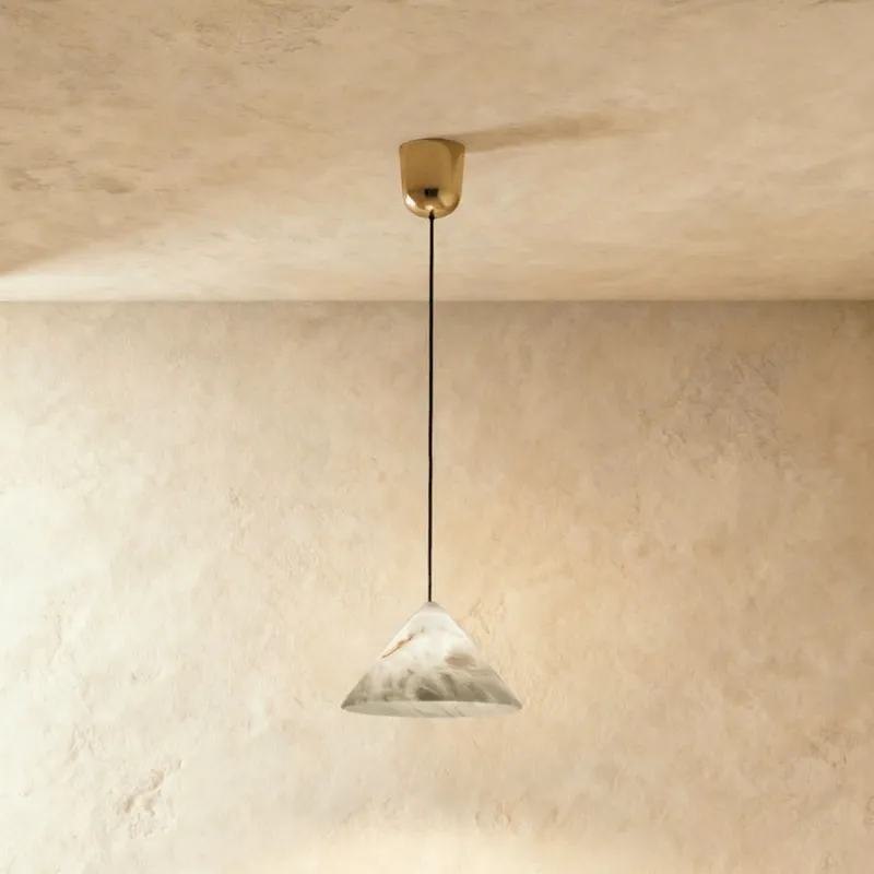 Blom Alabaster Pendant Light — Zarvo Lighting LED Pendant Lights  3000K
