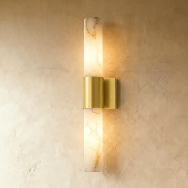 Cutar Alabaster Wall Sconce — Zarvo Lighting LED Wall Lights 6.0W 3000K