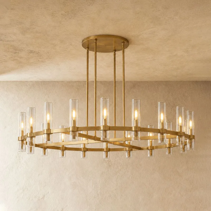 Bahir Candela Chandelier — Zarvo Lighting LED Pendant Lights 300.0W 3000K
