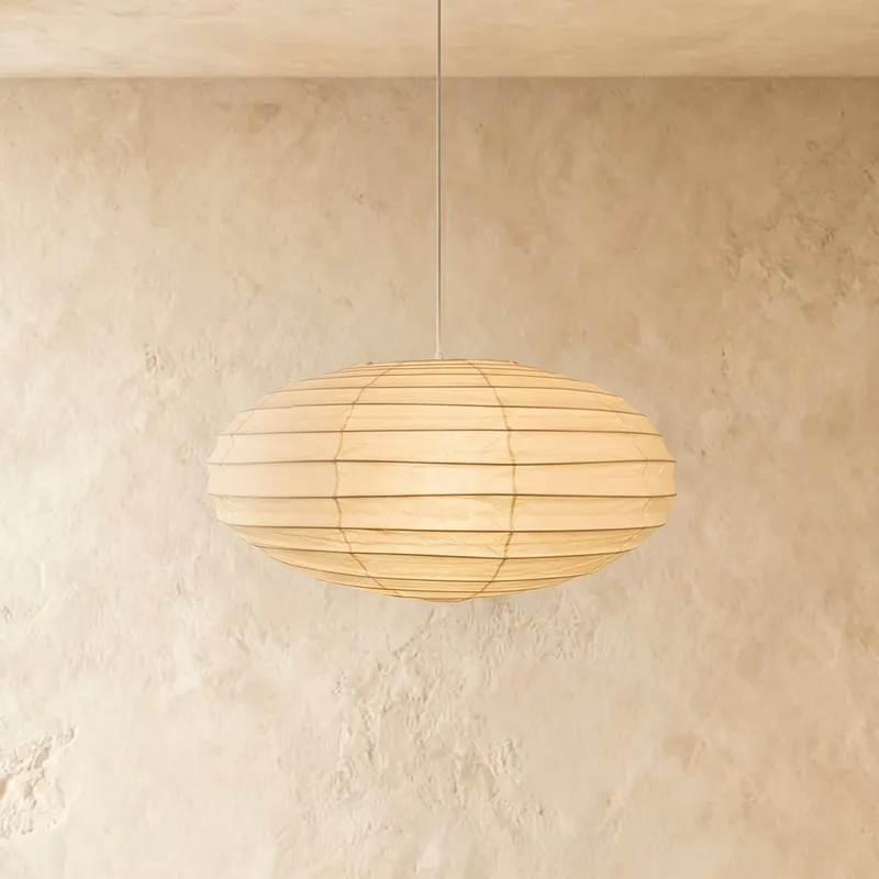 Washi Paper EN Series Pendant Light — Zarvo Lighting LED Pendant Lights  
