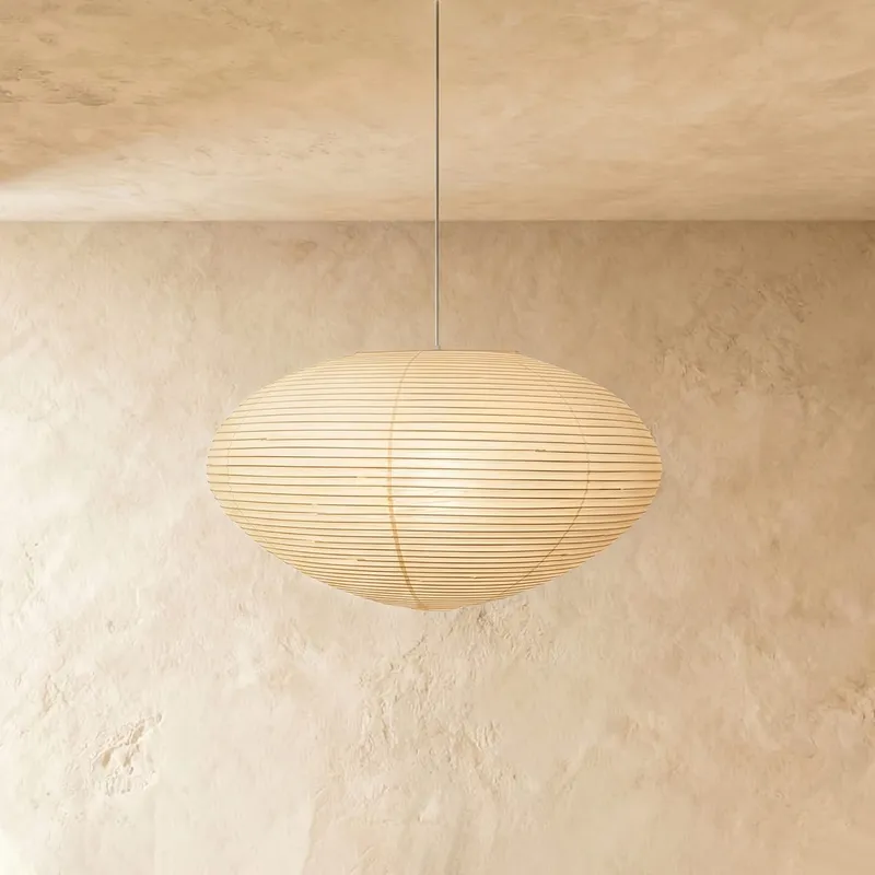 Washi Paper A Series Pendant Light — Zarvo Lighting LED Pendant Lights  