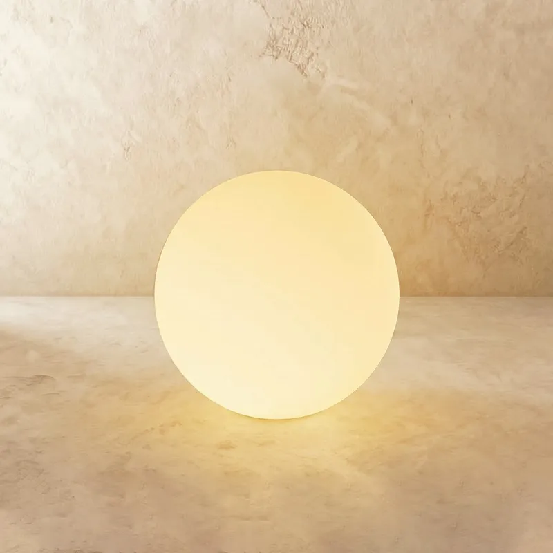 Solar LED Outdoor Moon Spherical Lawn Light — Zarvo Lighting LED General Lighting  