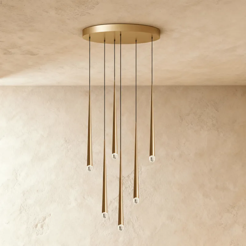 Custom Zimra Chandelier — Zarvo Lighting LED Pendant Lights  