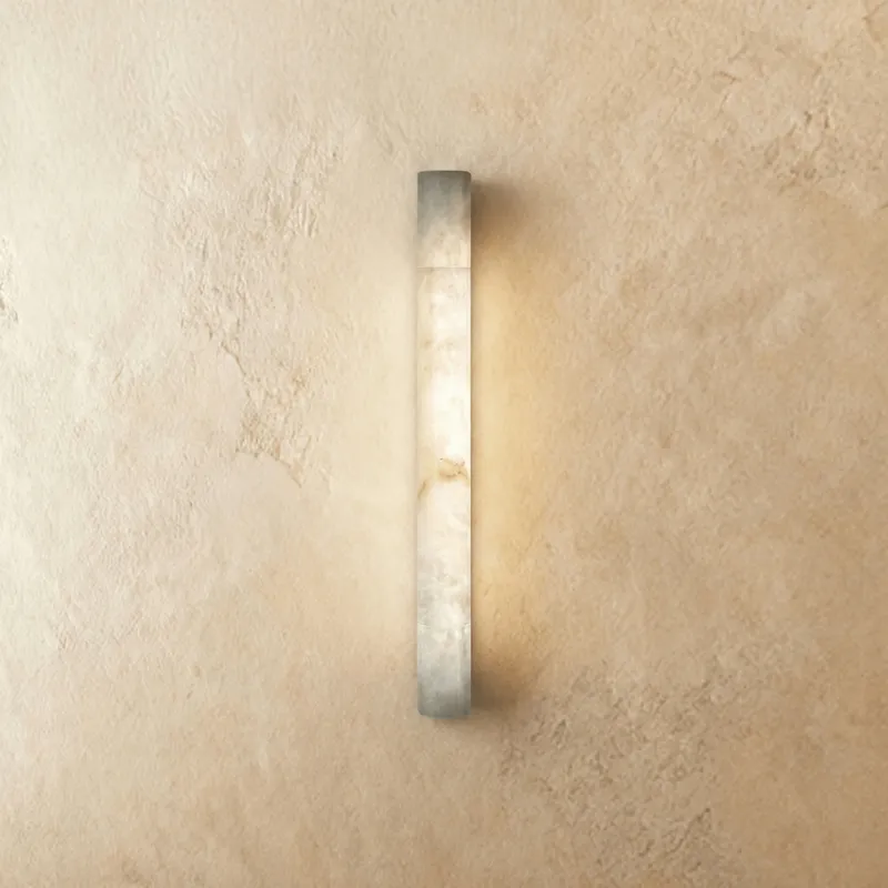 Solen Alabaster Wall Sconce — Zarvo Lighting LED Wall Lights 30.0W 