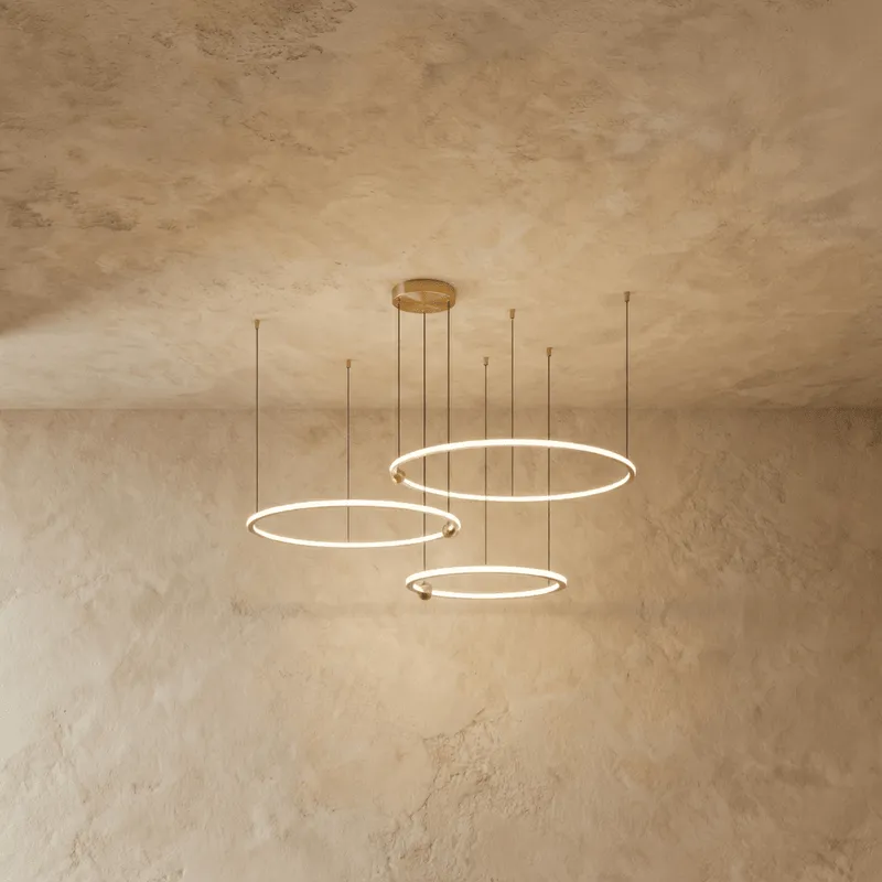 Frilo Chandelier — Zarvo Lighting LED Pendant Lights 30.0W 3000K