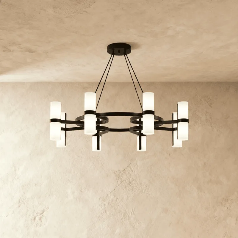 Nuvix Chandelier — Zarvo Lighting LED Pendant Lights 30.0W 3000K