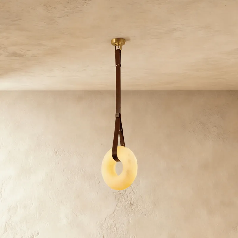 Cingeto Alabaster Pendant Light — Zarvo Lighting LED Pendant Lights  3000K