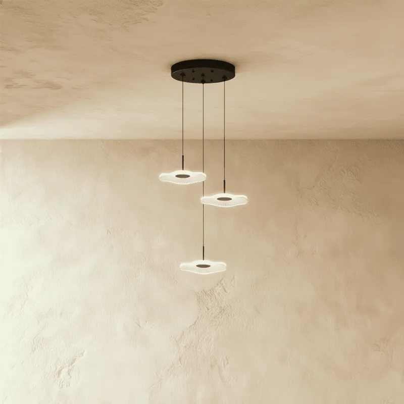 Rotasu Staircase Chandelier — Zarvo Lighting LED Pendant Lights 15.0W 