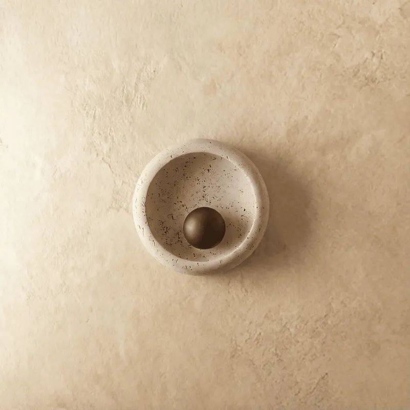 Yalka Travertine Wall Lamp — Zarvo Lighting LED Wall Lights 5.0W 3000K