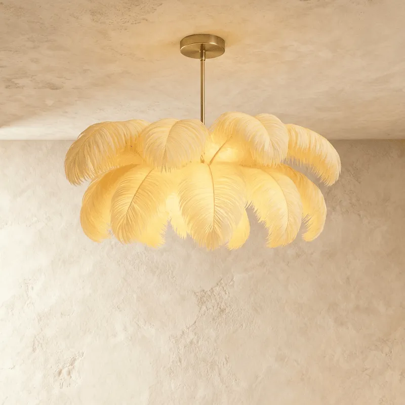 Plume Chandelier — Zarvo Lighting LED Pendant Lights 5.0W 3000K