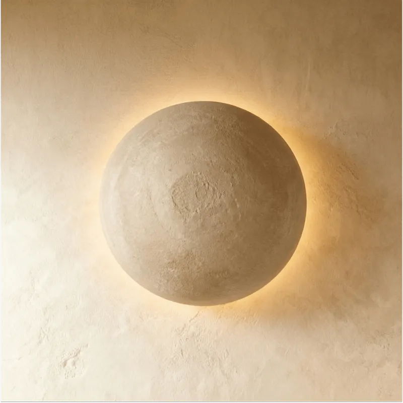 Tirov Travertine Wall Lamp — Zarvo Lighting LED Wall Lights 7.0W 