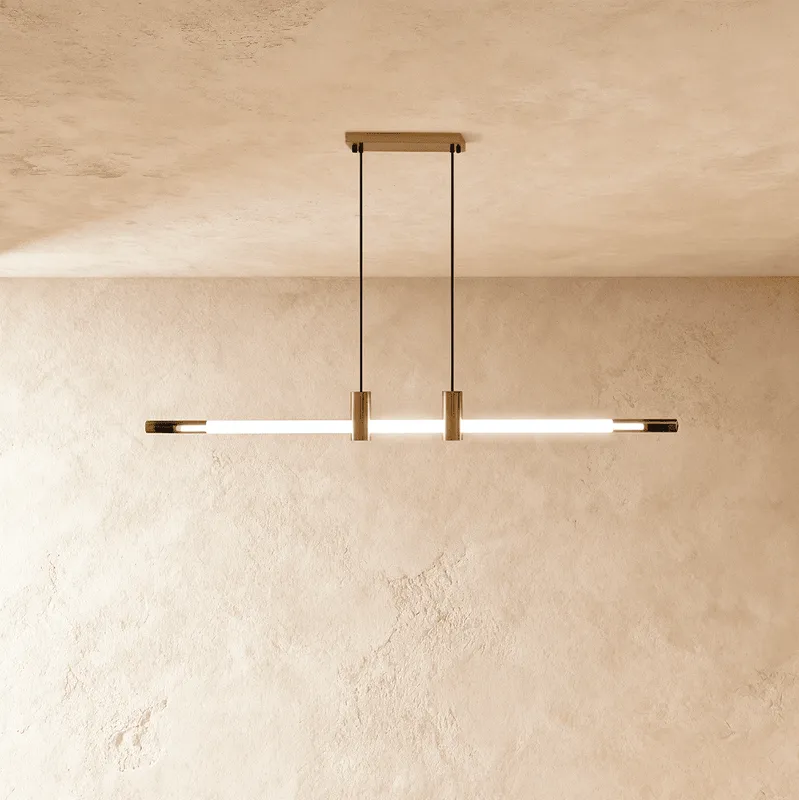 Emet Chandelier — Zarvo Lighting LED Linear Lights 25.0W 3000K