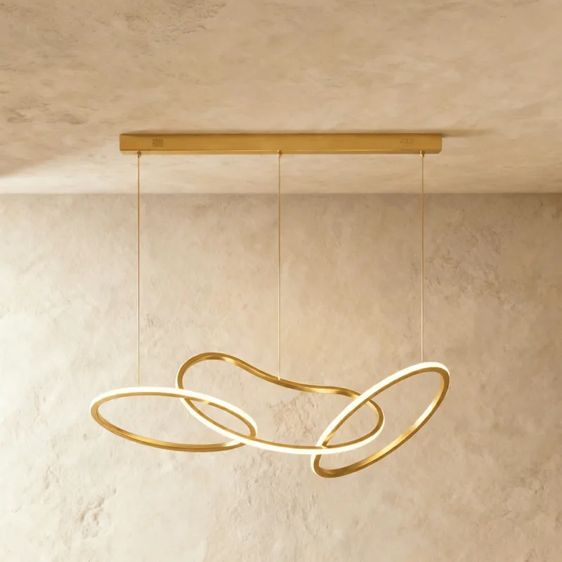 Astratta Chandelier — Zarvo Lighting LED Linear Lights 42.0W 3000K