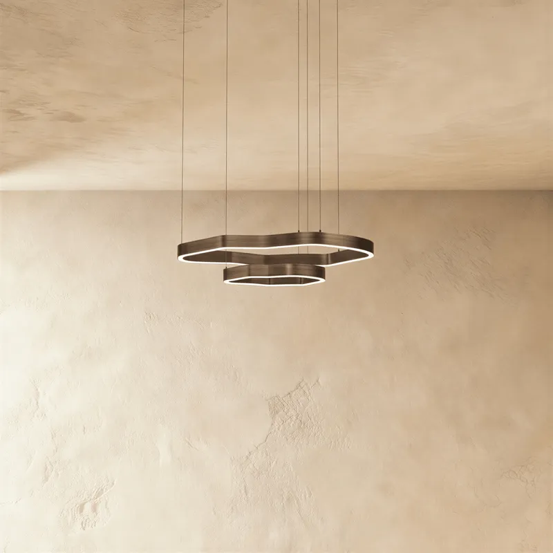 Gelazo Chandelier — Zarvo Lighting LED Pendant Lights 44.0W 3000K