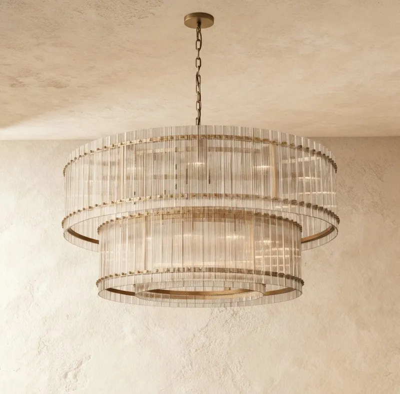 Eikon 2-Tier Chandelier — Zarvo Lighting LED Pendant Lights  3000K