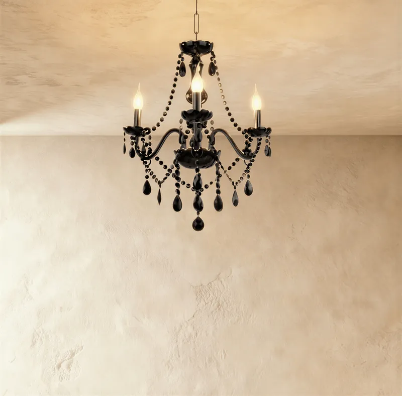 Brigitte Chandelier - Black — Zarvo Lighting LED Pendant Lights 90.0W 