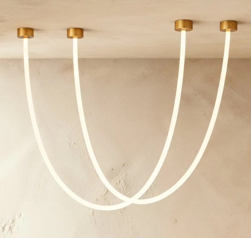Filo Chandelier — Zarvo Lighting LED Pendant Lights  3000K