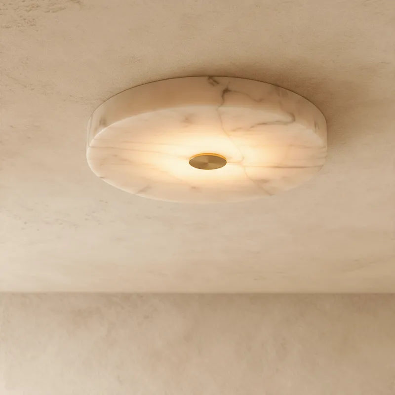 Gaba Alabaster Ceiling Light — Zarvo Lighting LED Ceiling Lights  3000K