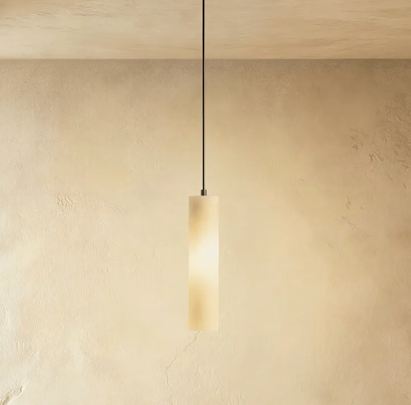 Entokei Alabaster Chandelier Light — Zarvo Lighting LED Pendant Lights  