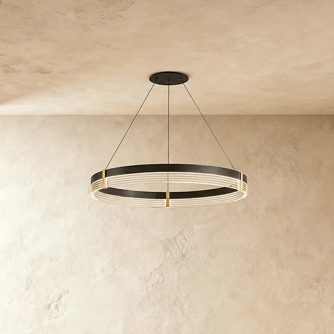 Nudara Chandelier — Zarvo Lighting LED Pendant Lights 20.0W 3000K
